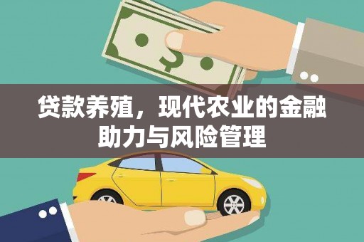 凌源贷款养殖，现代农业的金融助力与风险管理