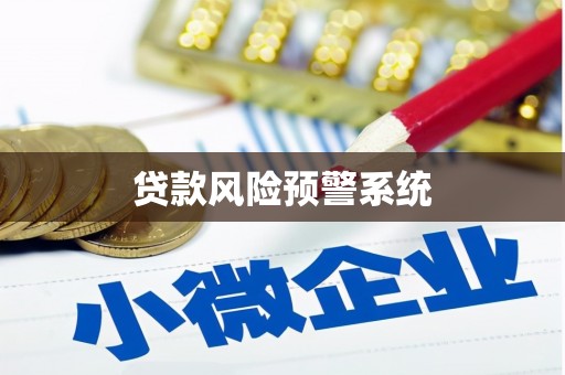 凌源贷款风险预警系统