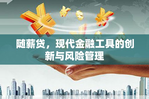 凌源随薪贷，现代金融工具的创新与风险管理