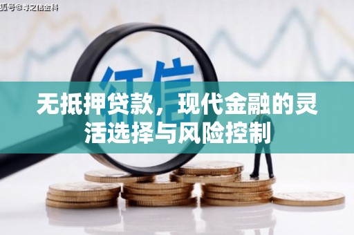 凌源无抵押贷款，现代金融的灵活选择与风险控制