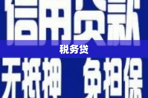 凌源税务贷
