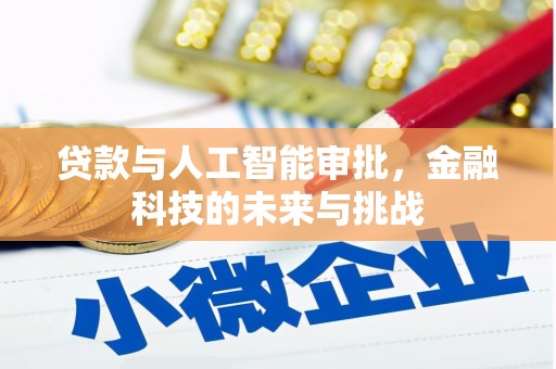 凌源贷款与人工智能审批，金融科技的未来与挑战