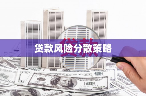 凌源贷款风险分散策略