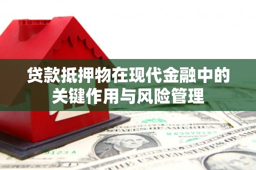 凌源贷款抵押物在现代金融中的关键作用与风险管理