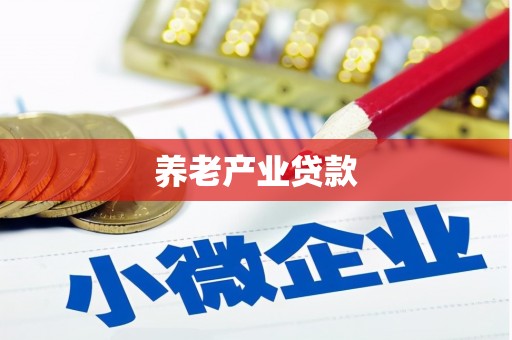 凌源养老产业贷款