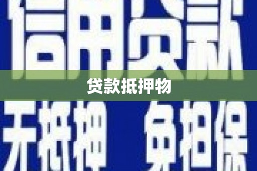 凌源贷款抵押物
