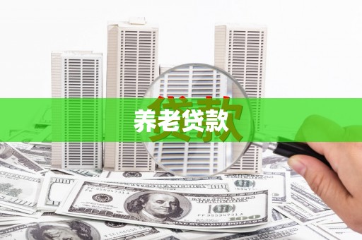 凌源养老贷款