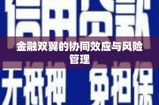 凌源金融双翼的协同效应与风险管理